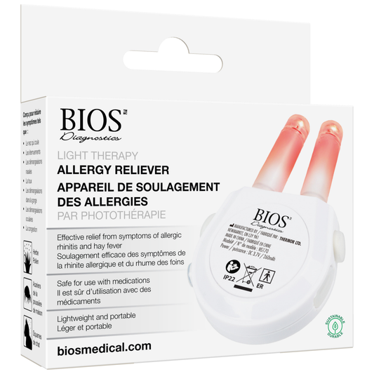 Appareil de soulagement des allergies par photothérapie