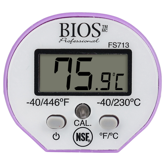 Thermomètre numérique de cuisson pour allergènes