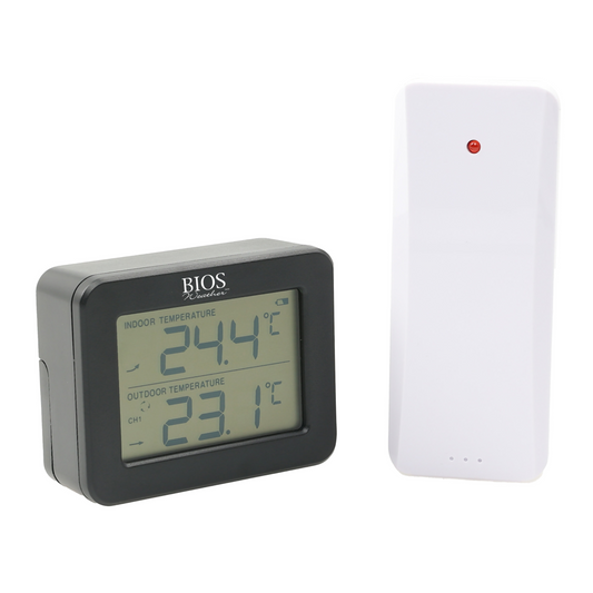 Wireless Mini-Indoor/ Outdoor Thermometer
