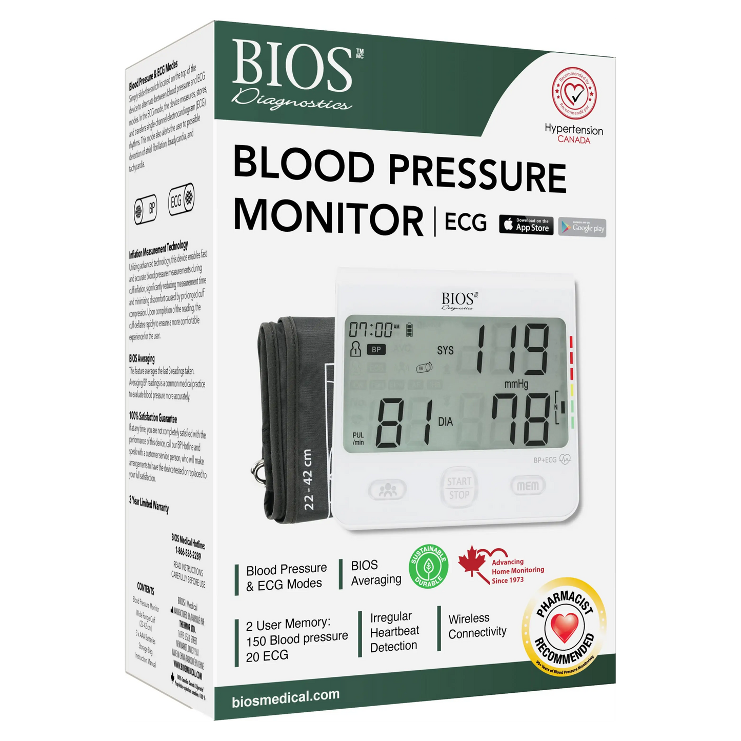 Blood Pressure Monitor - ECG