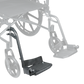 Phoenix Wheelchair Right Footrest