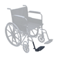 Right Wheelchair Footrest