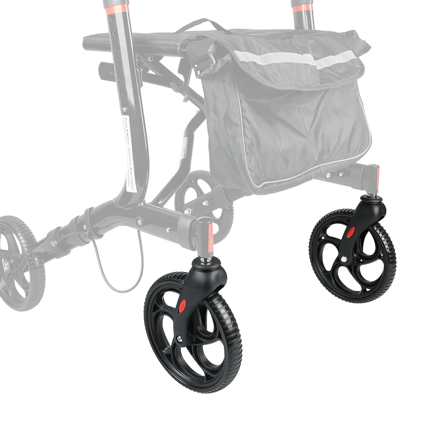 8" Front wheel with Fork for Rollators