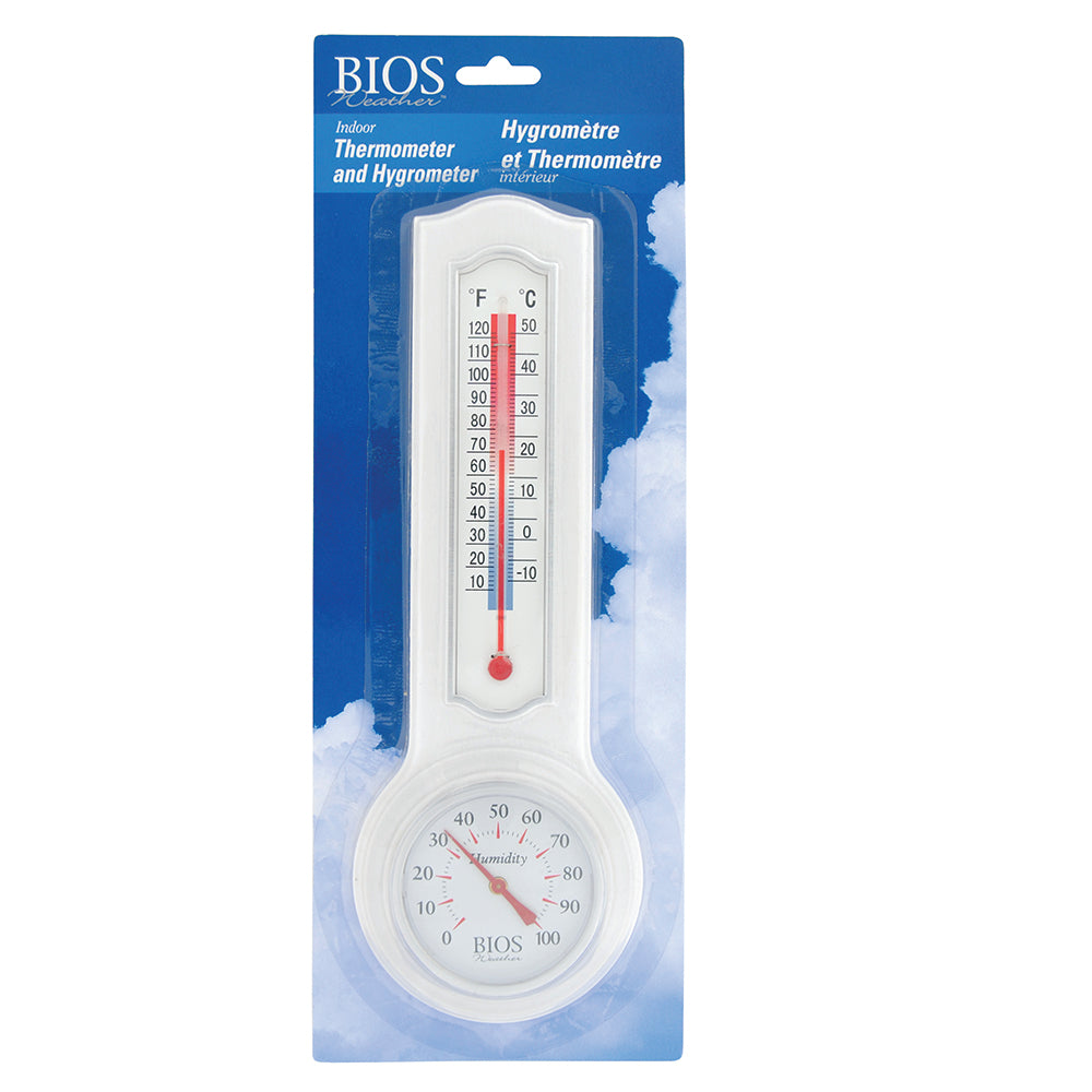 Indoor Thermometer / Hygrometer in packaging