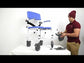 18"  / 46 cm Aluminum Shower & Commode Chair